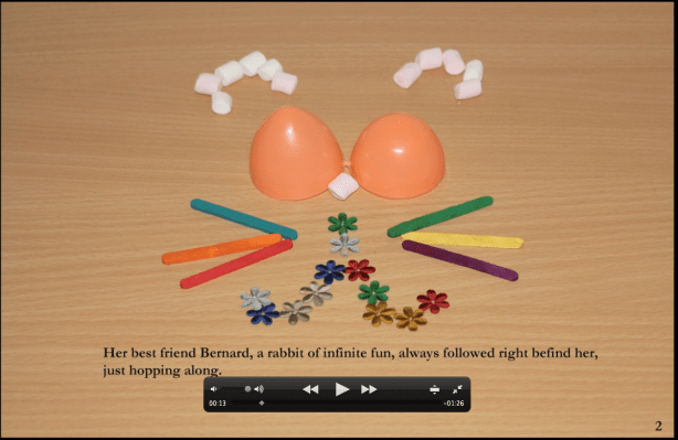 A sample from the most whimsically awesome story ever created from a paper bag challenge...